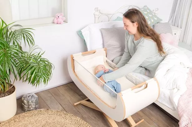Bristol entrepreneurs launch 'world's most sustainable' bedside crib
