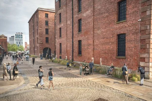 Royal Albert Dock Liverpool unveils green transformation plans with new planting and outdoor furniture